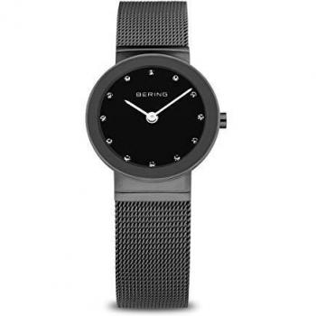 BERING Women Analog Quartz Classic Collection Watch with stainless steel Strap and Sapphire Crystal 10126-077