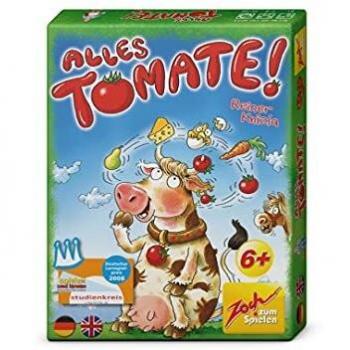 Noris Zoch 601105035 Alles Tomate - Juego de Cartas y Memoria