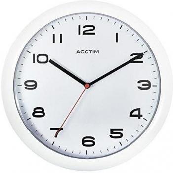 Acctim 92/301 Aylesbury Reloj de Pared, Color Blanco