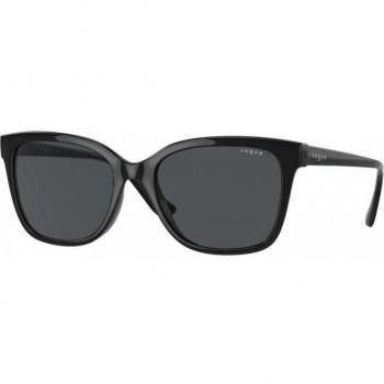 Vogue Sunglasses VO5426S W44/87 54-18 Black Square for Women
