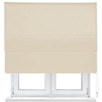Estor Plegable Básico Traslúcido Beige 90 x 210cm - Fabricado en España - Garantía 5 Años