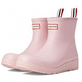 Hunter Women's Original Play Short Wellington Boots - Azalea Pink, Size 5