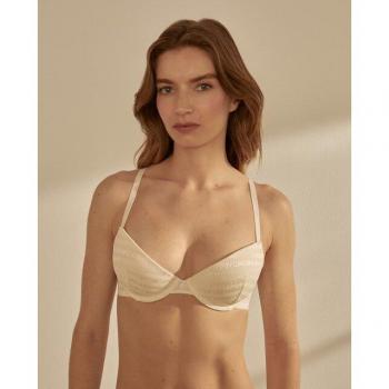 Sujetador Push Up Emporio Armani en Tejido Rejilla Blanco 85B