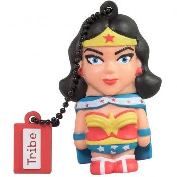 Memoria USB 8GB Mujer Maravilla DC Comics, USB 2.0, Diseño Original y Multicolor