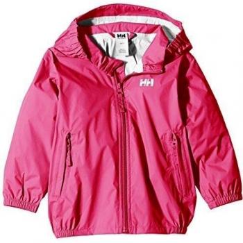Helly Hansen K Loke Packable Jacket - Chaqueta para niños, color magenta, talla 116/6