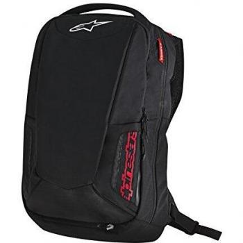Alpinestars City Hunter Technical Motorcycle Backpack - Black/Red 25 Liters