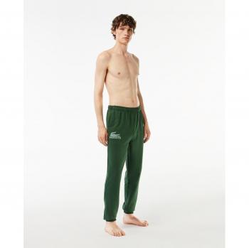Lacoste - Joggers lounge de hombre en felpa de mezcla de algodón
