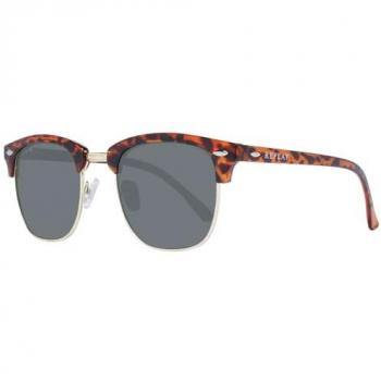 Replay Unisex Brown Oval Sunglasses Model RY503 53CS02
