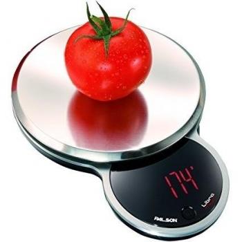 Palson 30651 Báscula de Cocina, Plateado