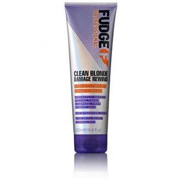 Fudge Professional Purple Toning Conditioner, Clean Blonde Damage Rewind Conditioner, For Blonde Hair, 250 ml