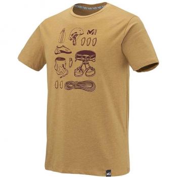 MILLET Climbing Tool Camiseta, Hombre, Comino, FR : L