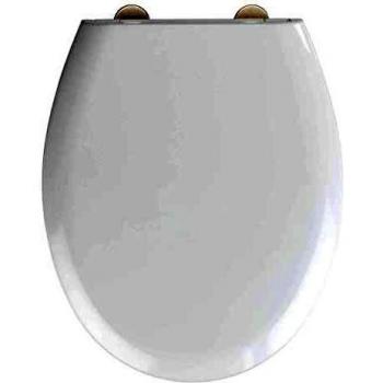 Tapa WC Rieti Duroplast con Absenkautomatik, resistente hasta 350 kg, fácil de instalar y antibacteriana