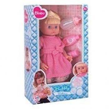 Globo Juguetes Globo – 37349 40 cm Bimbo Efervescente Bubble – Muñeca con Accesorios