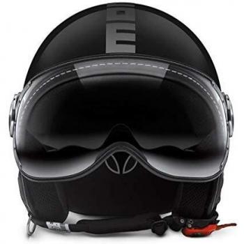 Momo - Casco EVO Glossy Black/Grey MATTXS
