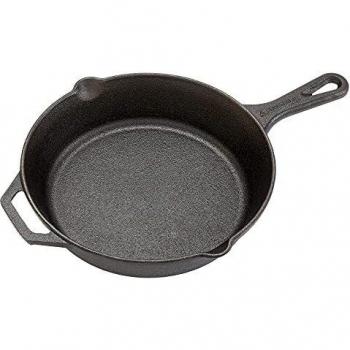 GROENBERG Hekla 25 cm Cast Iron Grill Pan with Round Handle