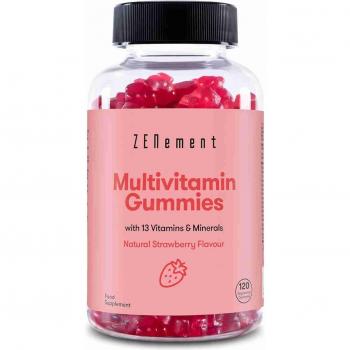 Zenement Multivitaminas Fresa 120 Gummies