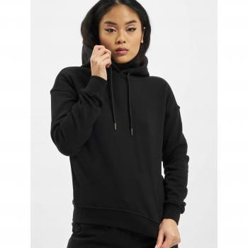 Sudadera con capucha orgánica para mujer Urban Classics - Tallas XS a 5XL - Color negro