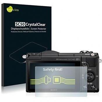 Savvies SC50 Protector de pantalla compatible para Sony Alpha 5000