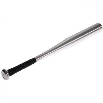 Bate de béisbol de aluminio, 21 pulgadas, 54 cm plata