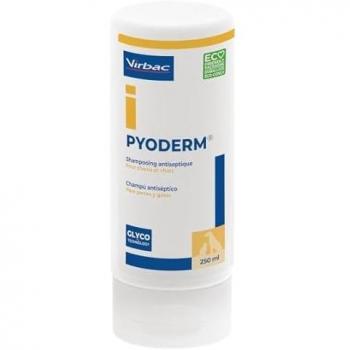Virbac Pyoderm Champú Antiséptico Dermatológico para Perros y Gatos 250 ml
