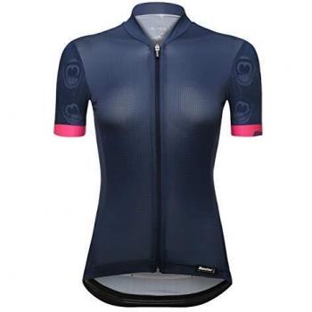 Santini Volo, Camiseta de Manga Corta para Mujer, Mujer, S9940L75VOLO, Nautica, XS