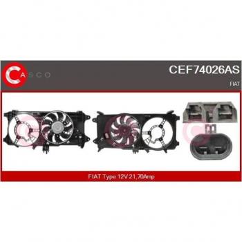 Motor eléctrico ventilador de radiador CASCO CEF74026AS