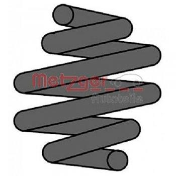 Muelle helicoidal METZGER 2241898 - Resorte de alta calidad para suspensión automotriz