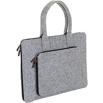 SOLS COOPER Maletín de fieltro 100% Poliéster - 620 Fieltro gris