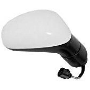 Espejo retrovisor VAN WEZEL 4939808 - Espejo lateral para automóvil, compatible con diversos modelos de vehículos, incluye soporte y ajuste eléctrico, acabado en negro, diseño aerodinámico, fácil instalación