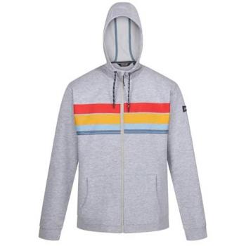 Regatta Men's Shorebay II Full Zip Fleece Hoodie - Silver Grey Marl, Size L