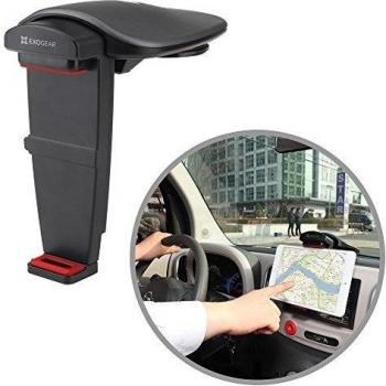 Soporte universal para salpicadero multi-ángulo 360º EXOGEAR ExoMount Tablet S de Asus Transformer Pad TF103C/TF300T/TF300TG/TF303K en negro