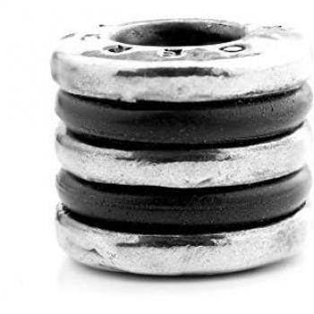 Abalorio Elegante Viceroy Mujer VMM0225-15 de Plata de Ley y Color Negro, 1 cm
