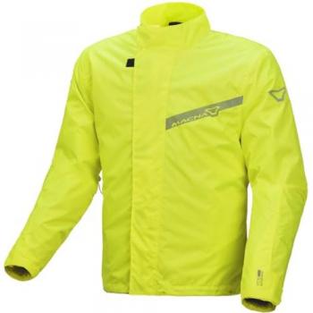 Chaqueta impermeable para moto Macna Spray Amarillo Fluorescente (3XL)