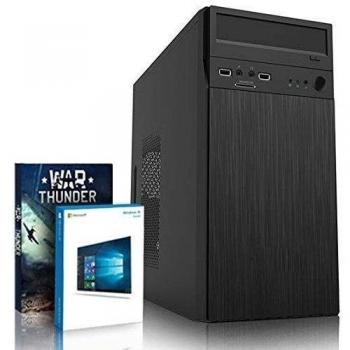 VIBOX Flash 4 - 4,0GHz CPU 4-Core AMD, GTX 1070 GPU, Extremo, Alto rendimiento, Ultimate, Ordenador de sobremesa para oficina Gaming con unidad central, Windows 10