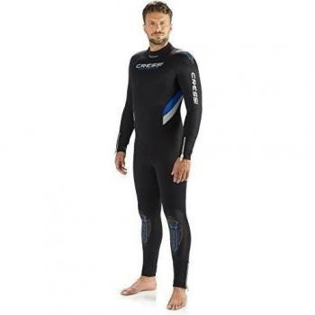 Cressi Castoro Plus Man - Traje de buceo, color negro / azul, talla M