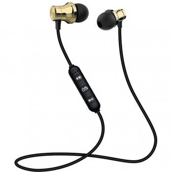 Auriculares inalámbricos Bluetooth magnéticos estéreo para deporte, universales