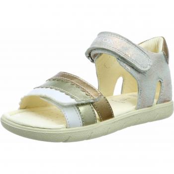 Geox B SANDAL ALUL GIRL B, Sandalias, para Bebé-Niñas, Beige