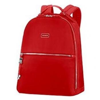 SAMSONITE Karissa Biz - Backpack 14.1 Mochila Tipo Casual, 41 cm, 17.5 Liters, Rojo