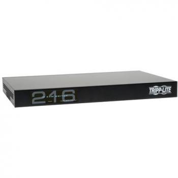 Tripp Lite NetCommander 16-Port Cat5 IP KVM Switch 1U Rack-Mount 3 Users