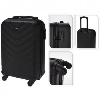 Maleta de Cabina con Ruedas Negra 28 Litros - Ideal para Viajes Cortos