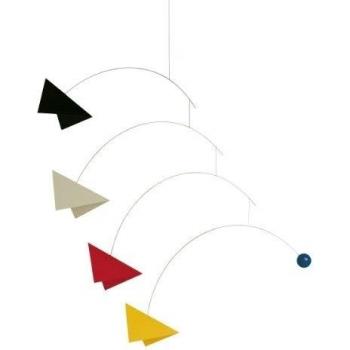 Flensted Mobiles Fatamorgana Móvil de Acero, Multicolor, 60 x 60 cm