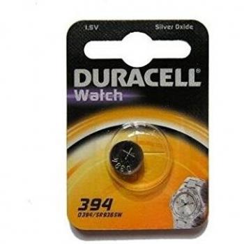 DURACELL-Juego de 10 de Blisters 1 Pila de óxido de plata para relojes Watch 394 SR 45