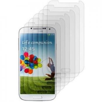 6x kwmobile Lámina protectora de pantalla MATE y ANTIREFLECTANTE con efecto antihuellas para Samsung Galaxy S4 i9505 / i9506 LTE+ - CALIDAD SUPERIOR