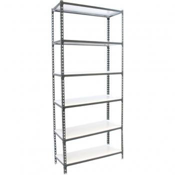 Estantería SIMONCLICK MEGAPLUS 6/500 2500 ANTRACITA/BLAN