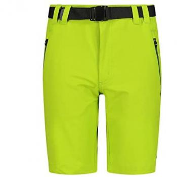 CMP Kids Stretch Bermuda Shorts - Lime Green, Mountain Style (140)