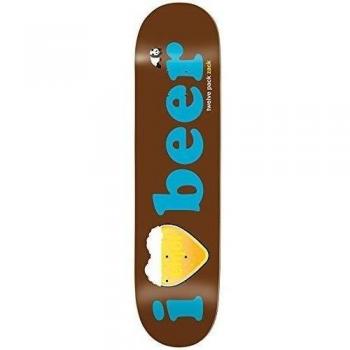 Enjoi Zack Wallin I Heart Series Resin 7 Deck Brown Width:8.00