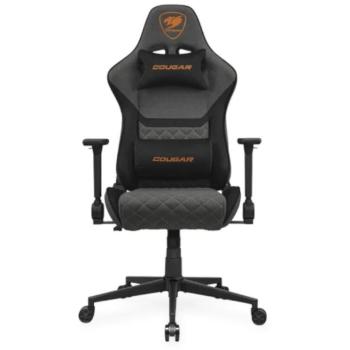 Silla Gaming Cougar Armor One V2 Gris con Respaldo Ajustable y Accoudoirs 4D, Capacidad 120 kg