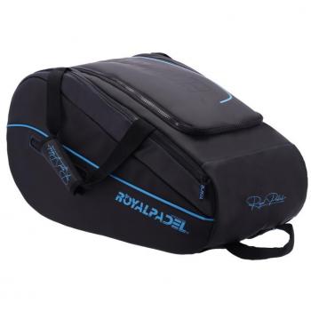 Paletero Royal Padel Signature Pro Azul, tipo de producto: paletero, características: diseño en color azul, compartimento principal para palas, bolsillo adicional para accesorios, material resistente al agua, asas ajustables y acolchadas para