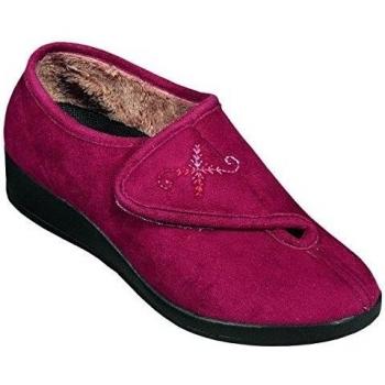 flyflot Mujer Zapatillas velo urett Forro de peluche, cama, extraíble Soporte, de poliuretano sohle36308 9003 Gran, color Rojo, talla 38 EU
