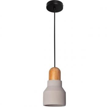 Lámpara Colgante Hormigón y Madera Luster Terracota